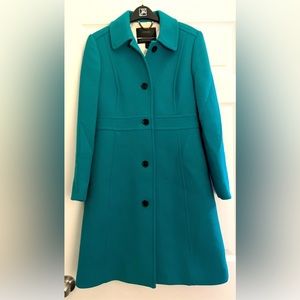 Lady Day Coat, Teal. Size 6
